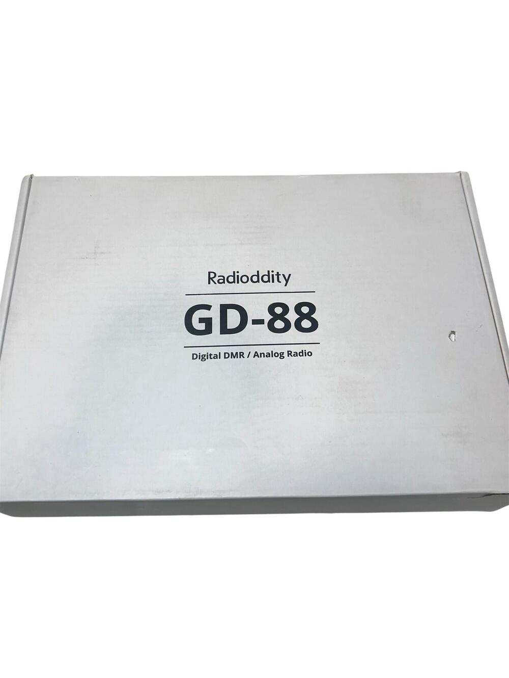 Radioddity GD-88 DMR & Analog 7W Handheld VHF UHF Dual Band Radio 300K Contacts